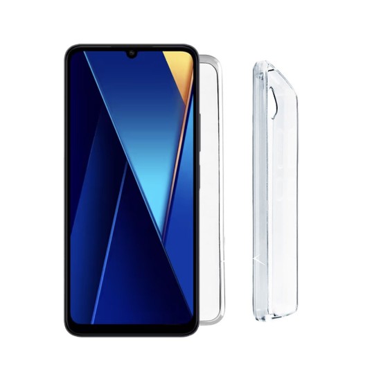 VOLTE-TEL ΘΗΚΗ XIAOMI POCO C65/ POCO M6 5G 6.74" SLIMCOLOR AIR TPU CAMERA GUARD ΔΙΑΦΑΝΗ
