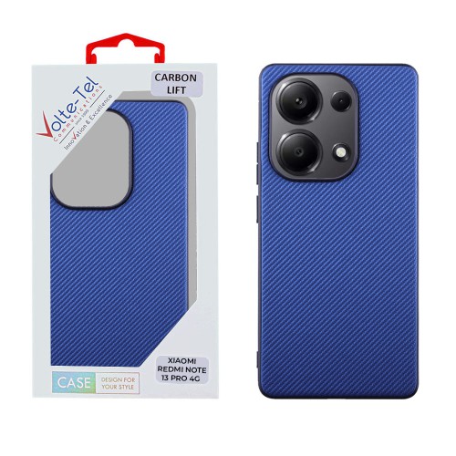 VOLTE-TEL ΘΗΚΗ XIAOMI REDMI NOTE 13 PRO 4G 6.67" CARBON LIFT CAMERA GUARD BLUE