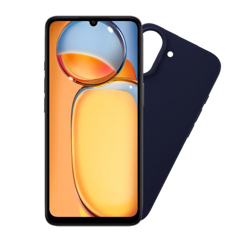 VOLTE-TEL SILICON TPU ΘΗΚΗ XIAOMI REDMI 13C 4G/5G 6.74in  CAMERA GUARD BLUE