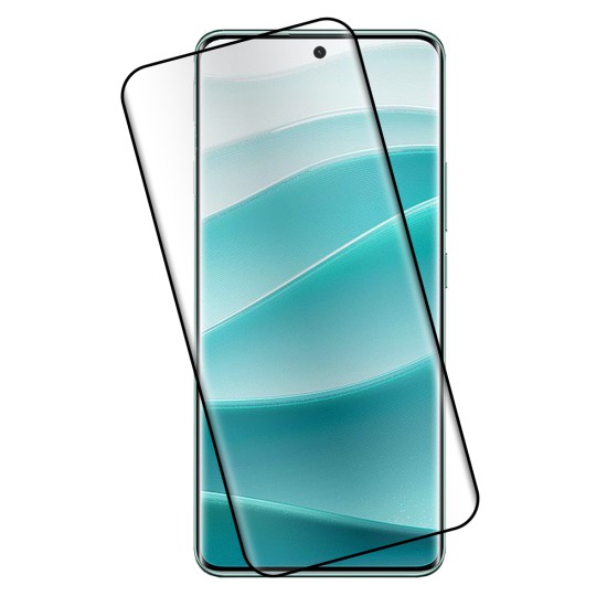 IDOL 1991 TEMPERED GLASS XIAOMI REDMI NOTE 14 PRO 5G/POCO X7 6.67" 9H 0.30mm 3D EDGE GLUE SEMI CURVED FINGER UNLOCK BLACK