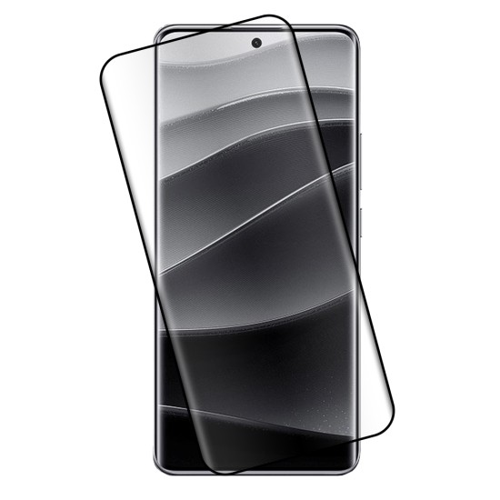 IDOL 1991 TEMPERED GLASS XIAOMI REDMI NOTE 14 PRO PLUS 5G 6.67" 9H 0.30mm 3D EDGE GLUE SEMI CURVED FINGER UNLOCK BLACK