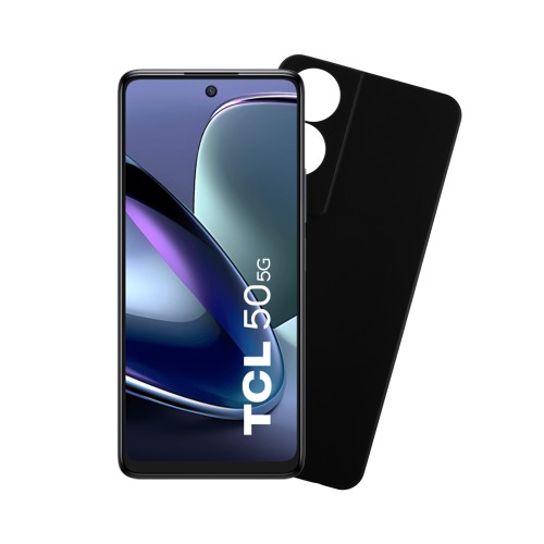 VOLTE-TEL SILICON TPU ΘΗΚΗ TCL 50 5G 6.6in  FULL CAMERA PROTECTION BLACK