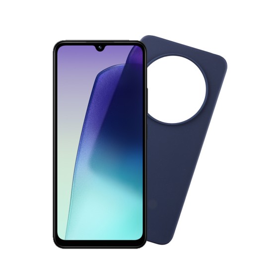 VOLTE-TEL ΘΗΚΗ XIAOMI REDMI 14C/ REDMI A4/ POCO C75/ POCO M7 6.88" SILICON TPU CAMERA GUARD BLUE