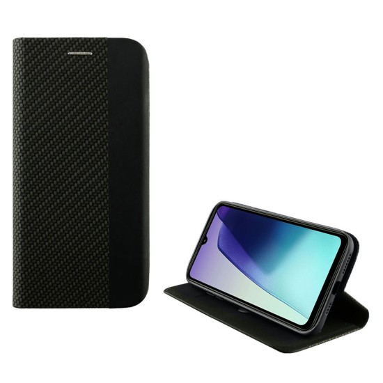 IDOL 1991 ELITE ΘΗΚΗ XIAOMI REDMI 14C/ REDMI A4/ POCO C75/ POCO M7 5G 6.88in  ANTI-RFID BOOK STAND BLACK