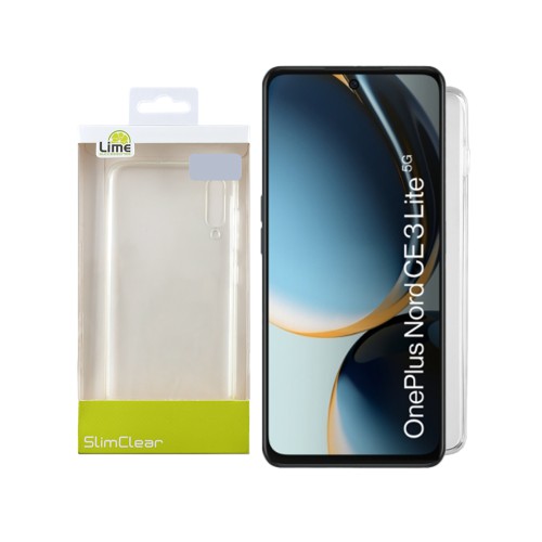 LIME ΘΗΚΗ ONEPLUS NORD CE 3 LITE 6.72" SLIMCLEAR TPU FULL CAMERA PROTECTION ΔΙΑΦΑΝΗ
