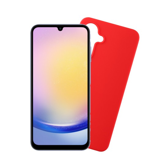 VOLTE-TEL ΘΗΚΗ SAMSUNG A26 5G A266 6.7" SILICON TPU CAMERA GUARD RED