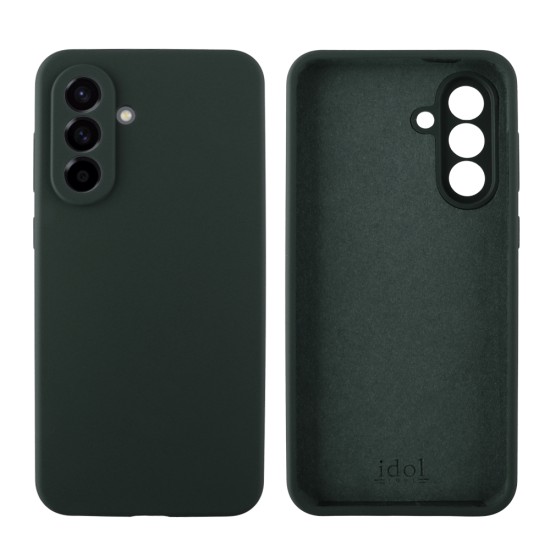 IDOL 1991 ΘΗΚΗ SAMSUNG A56 5G A566 6.7" VELVET ELITE TPU 4 SIDE FULL CAMERA PROTECTION DARK GREEN