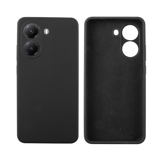 IDOL 1991 VELVET ELITE TPU ΘΗΚΗ XIAOMI POCO X7 PRO 5G 6.67in  4 SIDE FULL CAMERA PROTECTION BLACK