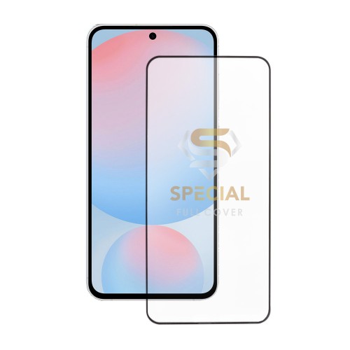 IDOL 1991 SPECIAL TEMPERED GLASS SAMSUNG S24 FE S721 6.7in 9H 0.25mm FULL COVER FULL GLUE BLACK