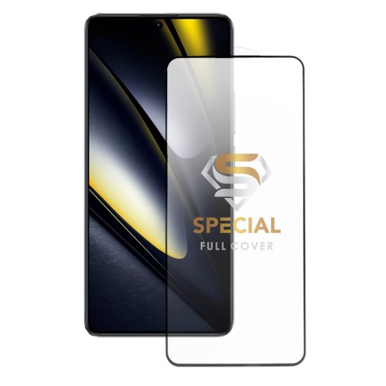 IDOL 1991 SPECIAL TEMPERED GLASS XIAOMI POCO F6 5G 6.67in 9H 0.25mm FULL COVER FULL GLUE BLACK