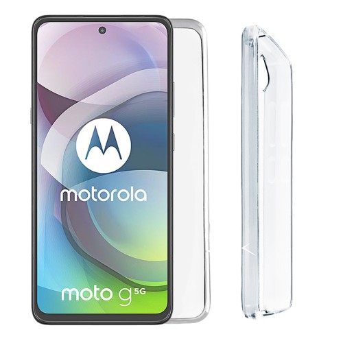VOLTE-TEL ΘΗΚΗ MOTOROLA MOTO G 5G (2025) 6.7" SLIMCOLOR AIR TPU 2.0mm CAMERA GUARD ΔΙΑΦΑΝΗ