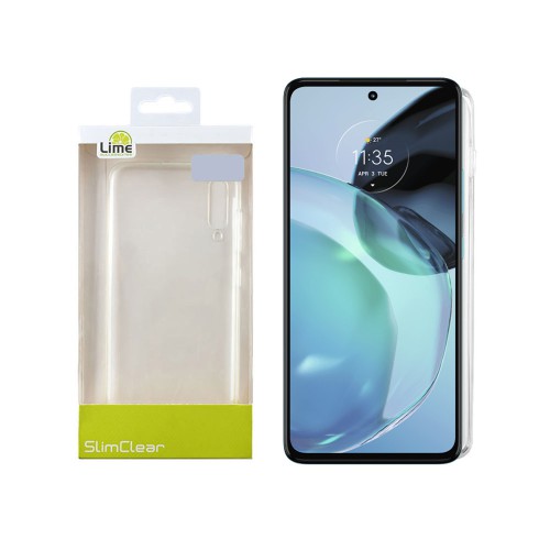 LIME ΘΗΚΗ MOTOROLA MOTO G72 6.6" SLIMCLEAR TPU FULL CAMERA PROTECTION ΔΙΑΦΑΝΗ