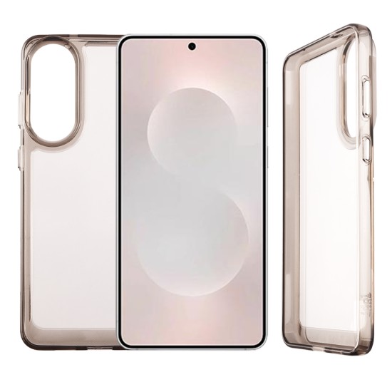 IDOL 1991 ΘΗΚΗ SAMSUNG S25 EDGE 5G S937 6.66" CRISTALYTE TPU CAMERA GUARD ΔΙΑΦΑΝΗ ΓΚΡΙ
