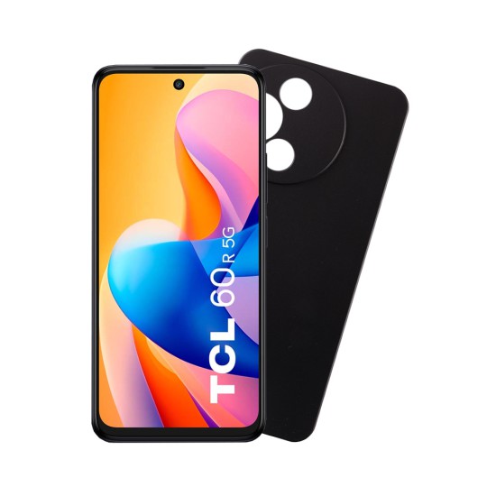 VOLTE-TEL SILICON TPU ΘΗΚΗ TCL 60/ 60 SE NXTPAPER/ 60R 6.7in  FULL CAMERA PROTECTION BLACK