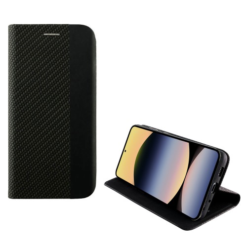 IDOL 1991 ELITE ΘΗΚΗ XIAOMI REDMI NOTE 14 5G 6.67in  ANTI-RFID BOOK STAND BLACK