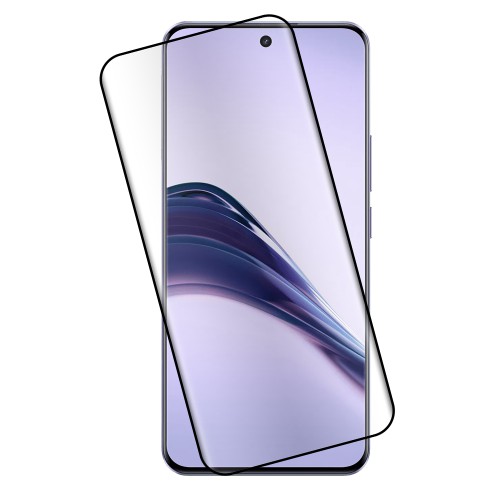 IDOL 1991 GLAMOUR TEMPERED GLASS REALME 14 PRO LITE 6.7in 9H 0.30mm FULL COVER 3D EDGE GLUE FINGER UNLOCK BLACK