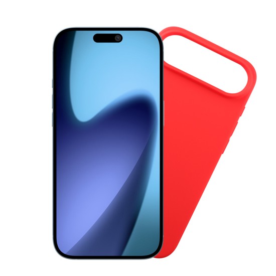 VOLTE-TEL SILICON TPU ΘΗΚΗ IPHONE 17 AIR 6.5in  CAMERA GUARD RED