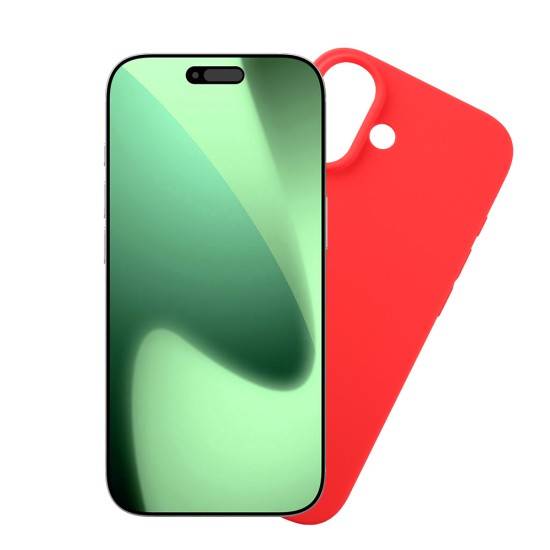 VOLTE-TEL SILICON TPU ΘΗΚΗ IPHONE 17 6.3in  CAMERA GUARD RED