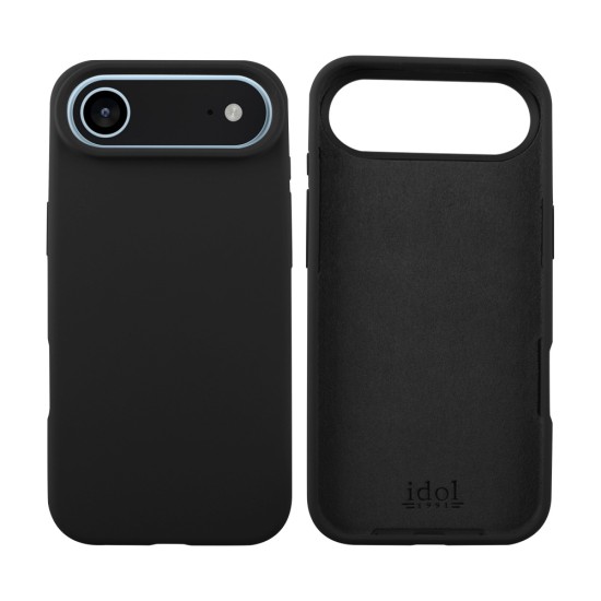 IDOL 1991 VELVET ELITE TPU ΘΗΚΗ IPHONE 17 AIR 6.5in  4 SIDE CAMERA GUARD BLACK