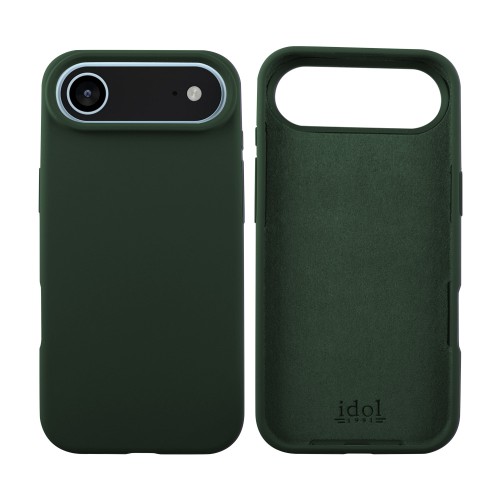 IDOL 1991 VELVET ELITE TPU ΘΗΚΗ IPHONE 17 AIR 6.5in  4 SIDE CAMERA GUARD GREEN