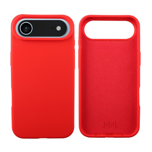 IDOL 1991 VELVET ELITE TPU ΘΗΚΗ IPHONE 17 AIR 6.5in  4 SIDE CAMERA GUARD RED