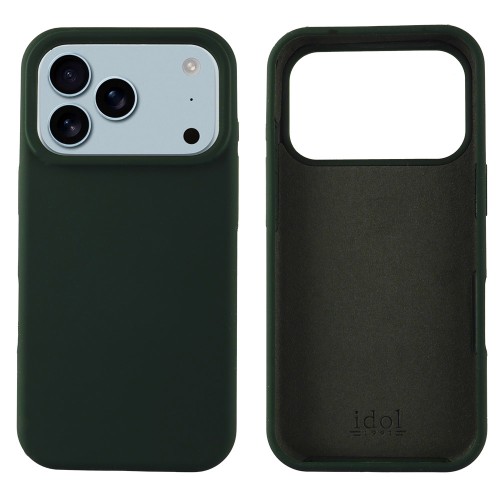 IDOL 1991 VELVET ELITE TPU ΘΗΚΗ IPHONE 17 PRO MAX 6.9in  4 SIDE CAMERA GUARD GREEN