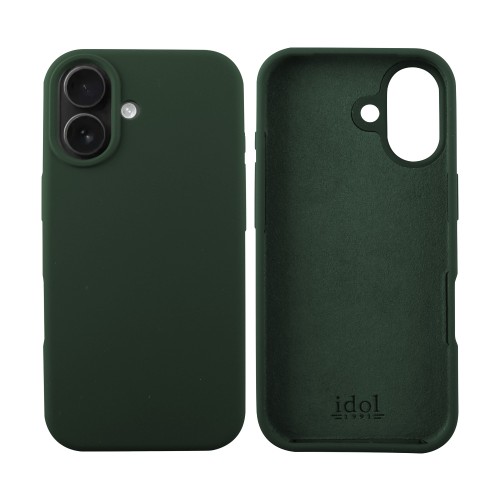 IDOL 1991 VELVET ELITE TPU ΘΗΚΗ IPHONE 17 6.3in  4 SIDE CAMERA GUARD GREEN