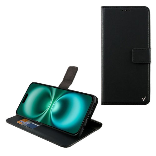 VOLTE-TEL ALLURE ΘΗΚΗ IPHONE 17 6.3in  MAGNET BOOK STAND CLIP BLACK