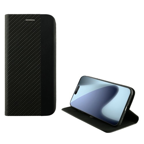 IDOL 1991 ELITE ΘΗΚΗ IPHONE 17 PRO 6.3in  ANTI-RFID BOOK STAND BLACK