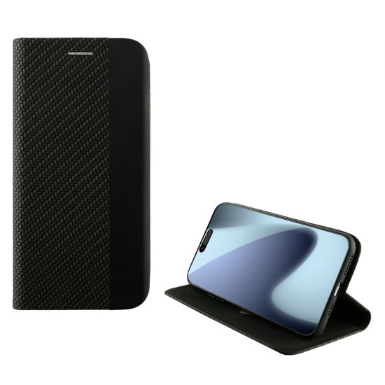 IDOL 1991 ELITE ΘΗΚΗ IPHONE 17 PRO 6.3in  ANTI-RFID BOOK STAND BLACK