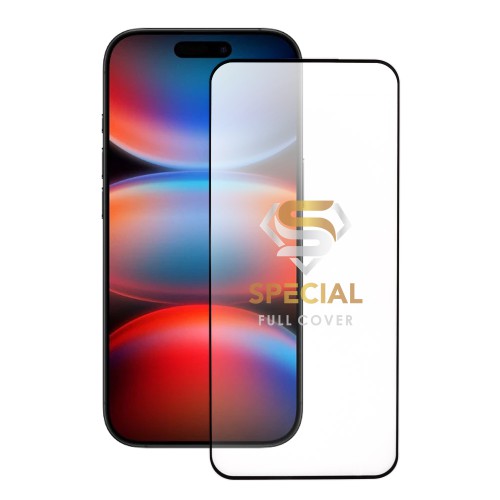 IDOL 1991 SPECIAL TEMPERED GLASS IPHONE 17 PRO 6.3in 9H 0.25mm FULL  FULL GLUE BLACK
