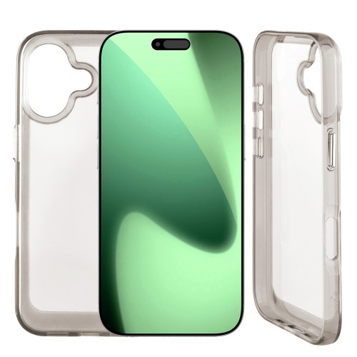 IDOL 1991 CRISTALYTE TPU ΘΗΚΗ IPHONE 17 6.3in  CAMERA GUARD ΔΙΑΦΑΝΗ ΓΚΡΙ