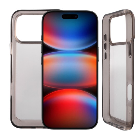 IDOL 1991 CRISTALYTE TPU ΘΗΚΗ IPHONE 17 PRO 6.3in  CAMERA GUARD ΔΙΑΦΑΝΗ ΓΚΡΙ