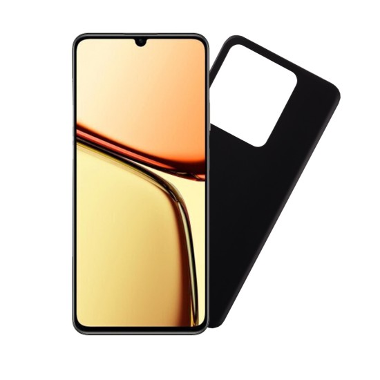 VOLTE-TEL SILICON TPU ΘΗΚΗ REALME C61 6.74in  CAMERA GUARD BLACK