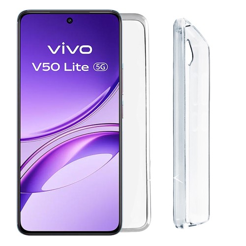 VOLTE-TEL ΘΗΚΗ VIVO V50 LITE 5G 6.77" SLIMCOLOR AIR TPU FULL CAMERA PROTECTION ΔΙΑΦΑΝΗ