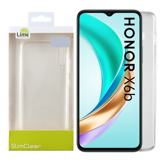 LIME ΘΗΚΗ HONOR X6C 4G 6.61" SLIMCLEAR TPU FULL CAMERA PROTECTION ΔΙΑΦΑΝΗ