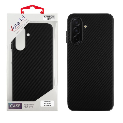 VOLTE-TEL CARBON LIFT ΘΗΚΗ SAMSUNG A17 4G A175/A17 5G A176/M17 5G M176 6.7in  CAMERA GUARD PROTECTION BLACK