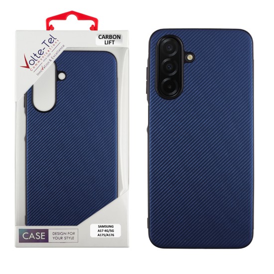 VOLTE-TEL CARBON LIFT ΘΗΚΗ SAMSUNG A17 4G A175/A17 5G A176/M17 5G M176 6.7in  CAMERA GUARD PROTECTION BLUE