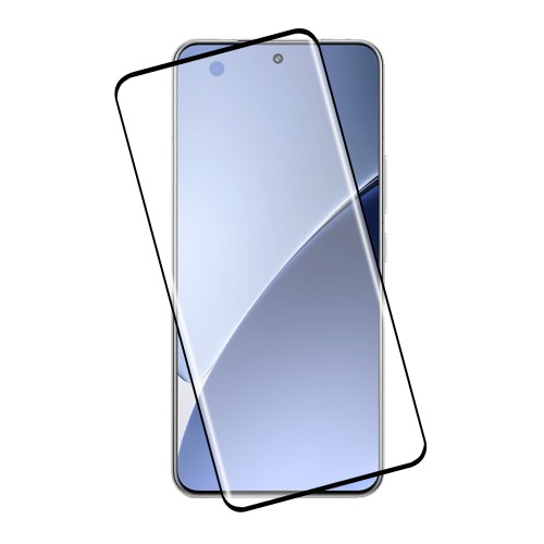 IDOL 1991 GLAMOUR TEMPERED GLASS XIAOMI 15S PRO 5G 6.73in 9H 0.30mm FULL COVER 3D EDGE GLUE FINGER UNLOCK BLACK