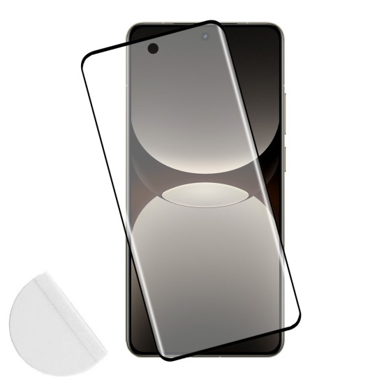 IDOL 1991 GLAMOUR TEMPERED GLASS REALME GT7 PRO/GT7 PLUS 5G 6.78in 9H 0.30mm FULL COVER 3D FULL GLUE FINGER UNLOCK BLACK+SQUEEZY