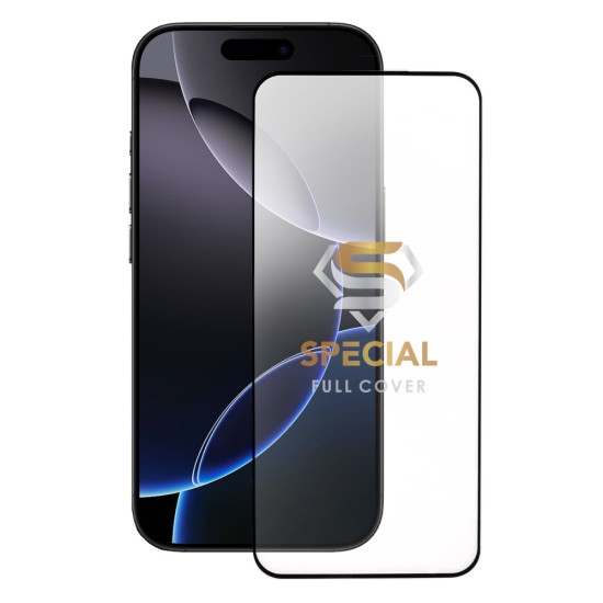 IDOL 1991 SPECIAL TEMPERED GLASS IPHONE 16 PRO MAX 6.9in 9H 0.25mm FULL COVER FULL GLUE BLACK
