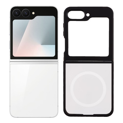 VOLTE-TEL ΘΗΚΗ SAMSUNG Z FLIP 7 FE / Z FLIP 6 6.7" MAGSAFE BACK COVER TPU CAMERA GUARD BLACK