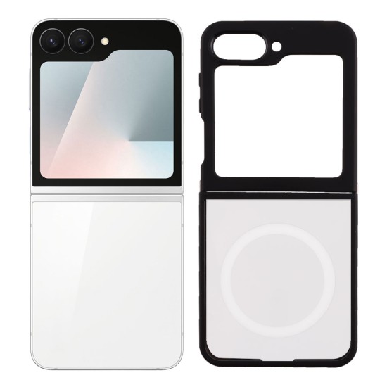 VOLTE-TEL ΘΗΚΗ SAMSUNG Z FLIP 7 FE / Z FLIP 6 6.7" MAGSAFE BACK COVER TPU CAMERA GUARD BLACK