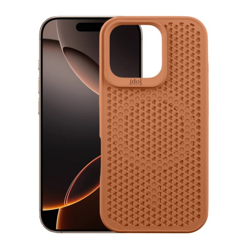 IDOL 1991 MAG AIR TPU ΘΗΚΗ IPHONE 16 PRO 6.3in MAGSAFE CAMERA GUARD BROWN