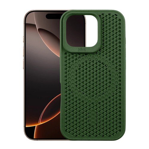 IDOL 1991 MAG AIR TPU ΘΗΚΗ IPHONE 16 PRO MAX 6.9in MAGSAFE CAMERA GUARD DARK GREEN
