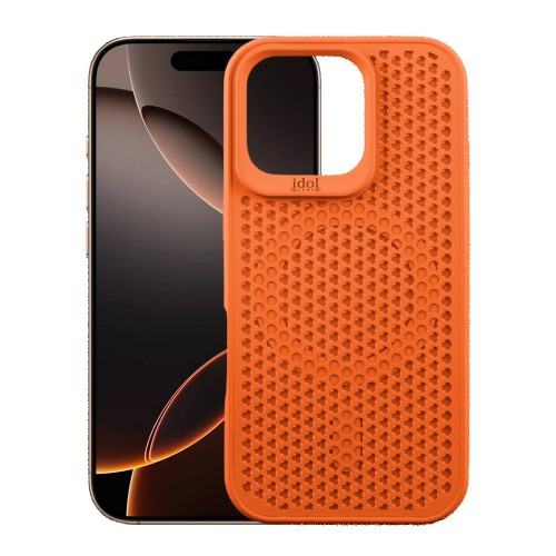 IDOL 1991 MAG AIR TPU ΘΗΚΗ IPHONE 16 PRO MAX 6.9in MAGSAFE CAMERA GUARD ORANGE