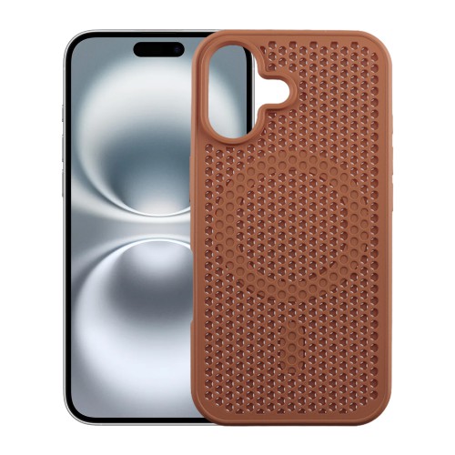 IDOL 1991 MAG AIR TPU ΘΗΚΗ IPHONE 17 6.3in MAGSAFE CAMERA GUARD BROWN