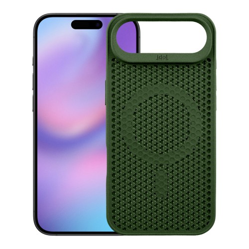 IDOL 1991 MAG AIR TPU ΘΗΚΗ IPHONE 17 AIR 6.5in MAGSAFE CAMERA GUARD DARK GREEN