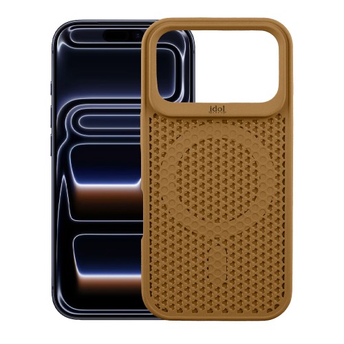 IDOL 1991 MAG AIR TPU ΘΗΚΗ IPHONE 17 PRO 6.3in MAGSAFE CAMERA GUARD BROWN