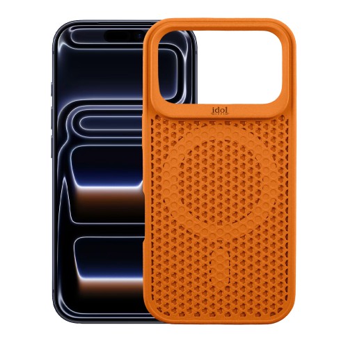 IDOL 1991 MAG AIR TPU ΘΗΚΗ IPHONE 17 PRO 6.3in MAGSAFE CAMERA GUARD ORANGE
